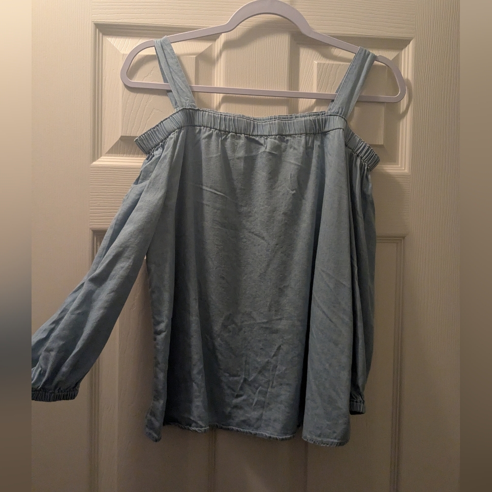 Women's Cold Shoulder Blouse | Small